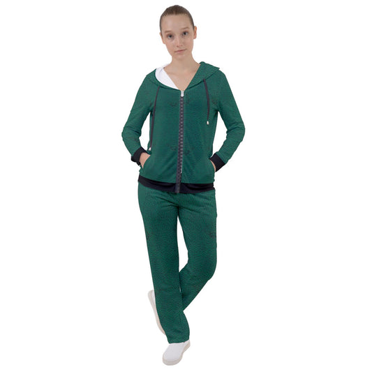 green cheeta Tracksuit