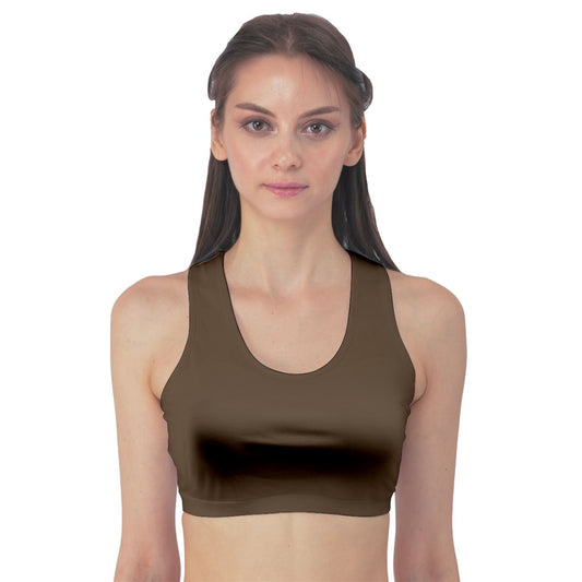 dark coffee nude boi Bra