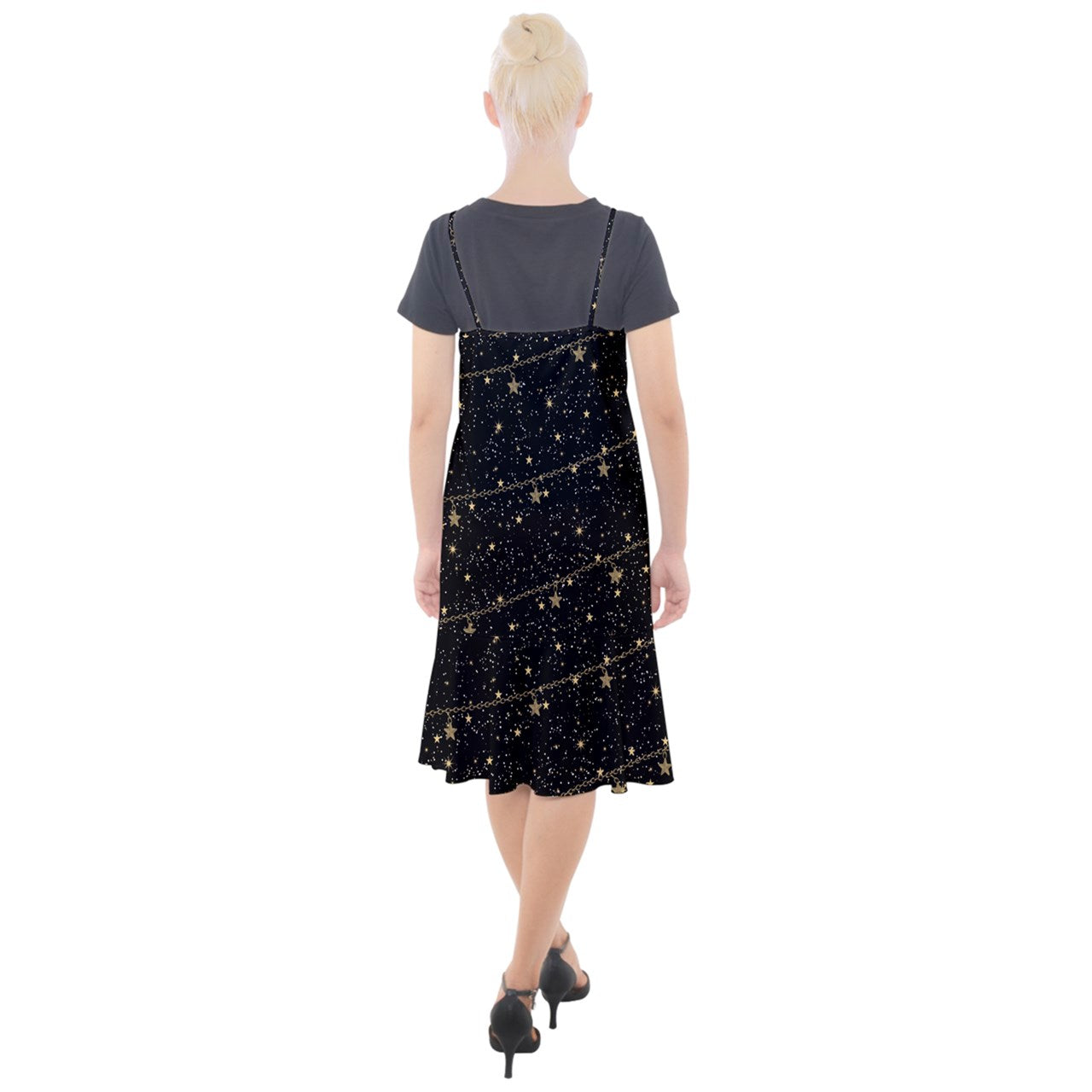 chain of stars Camis Fishtail Dress