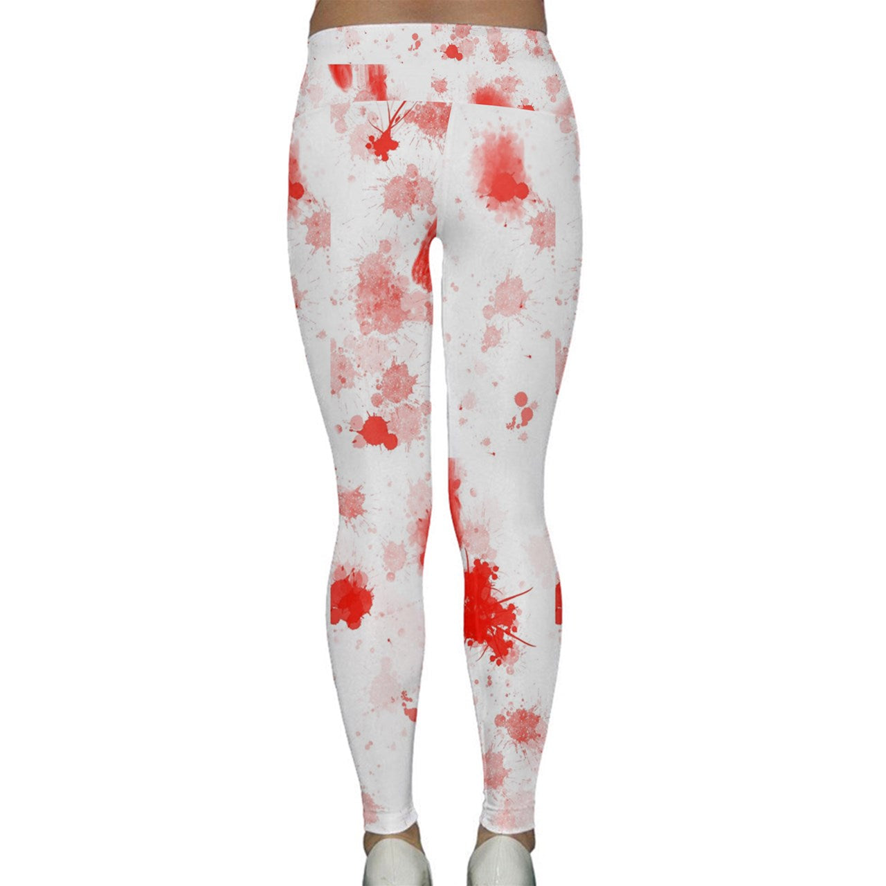 blood spatter Lightweight Velour Classic Yoga Leggings