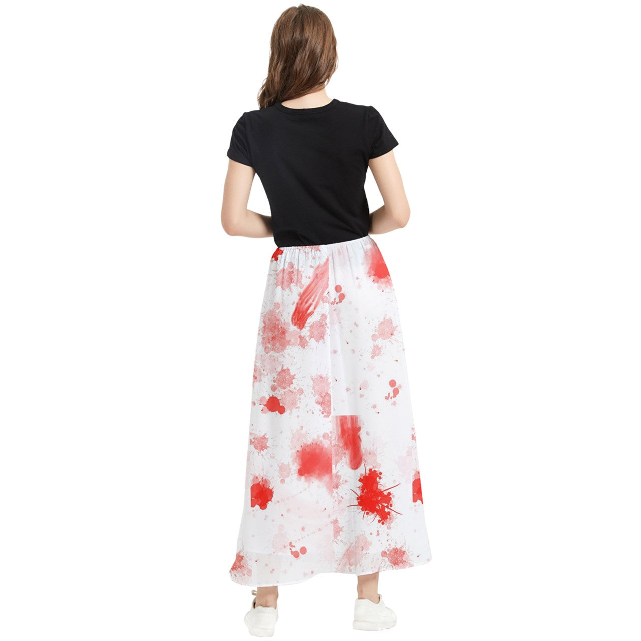 blood spatter Maxi Chiffon petticoat