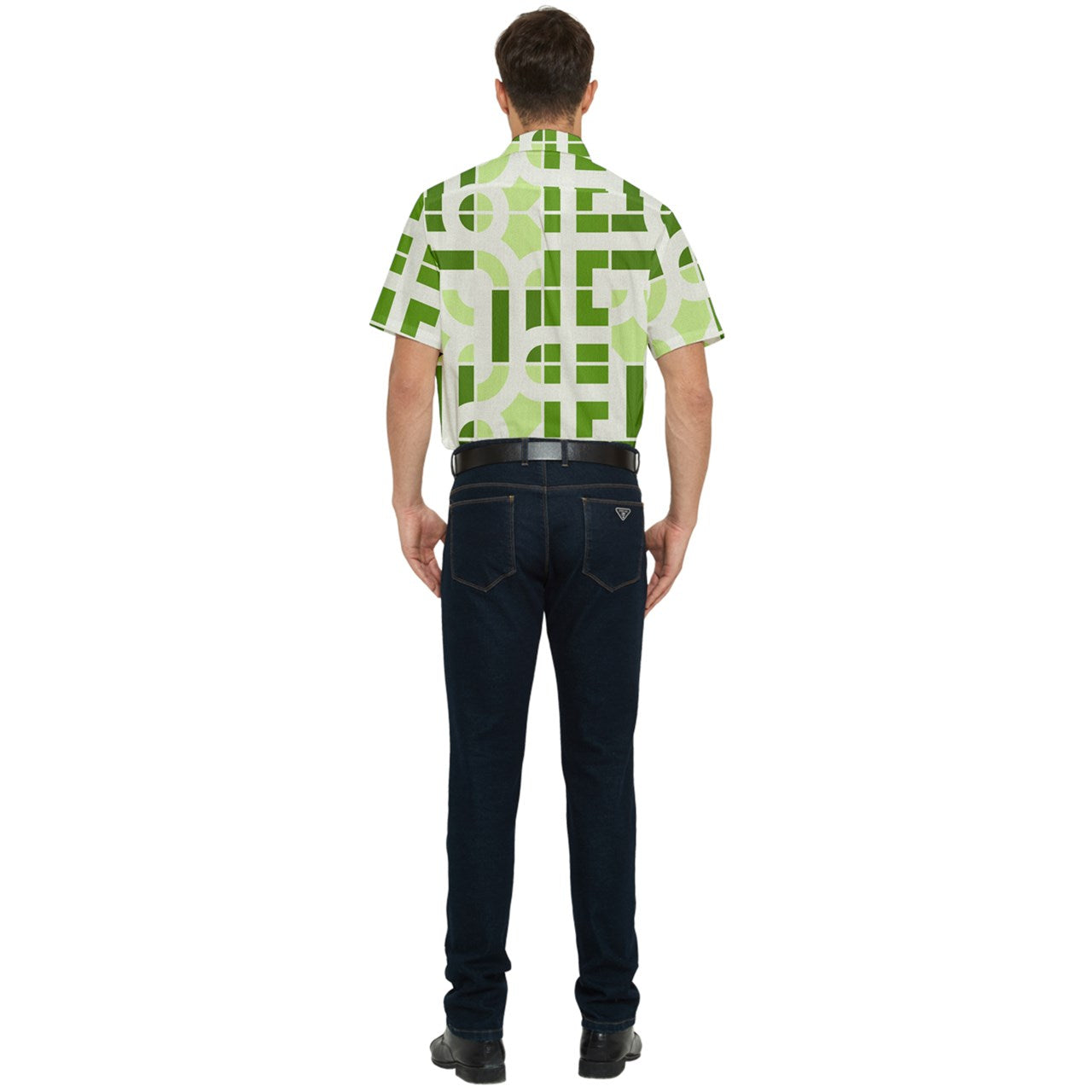 mod link Short Sleeve Pocket Shirt