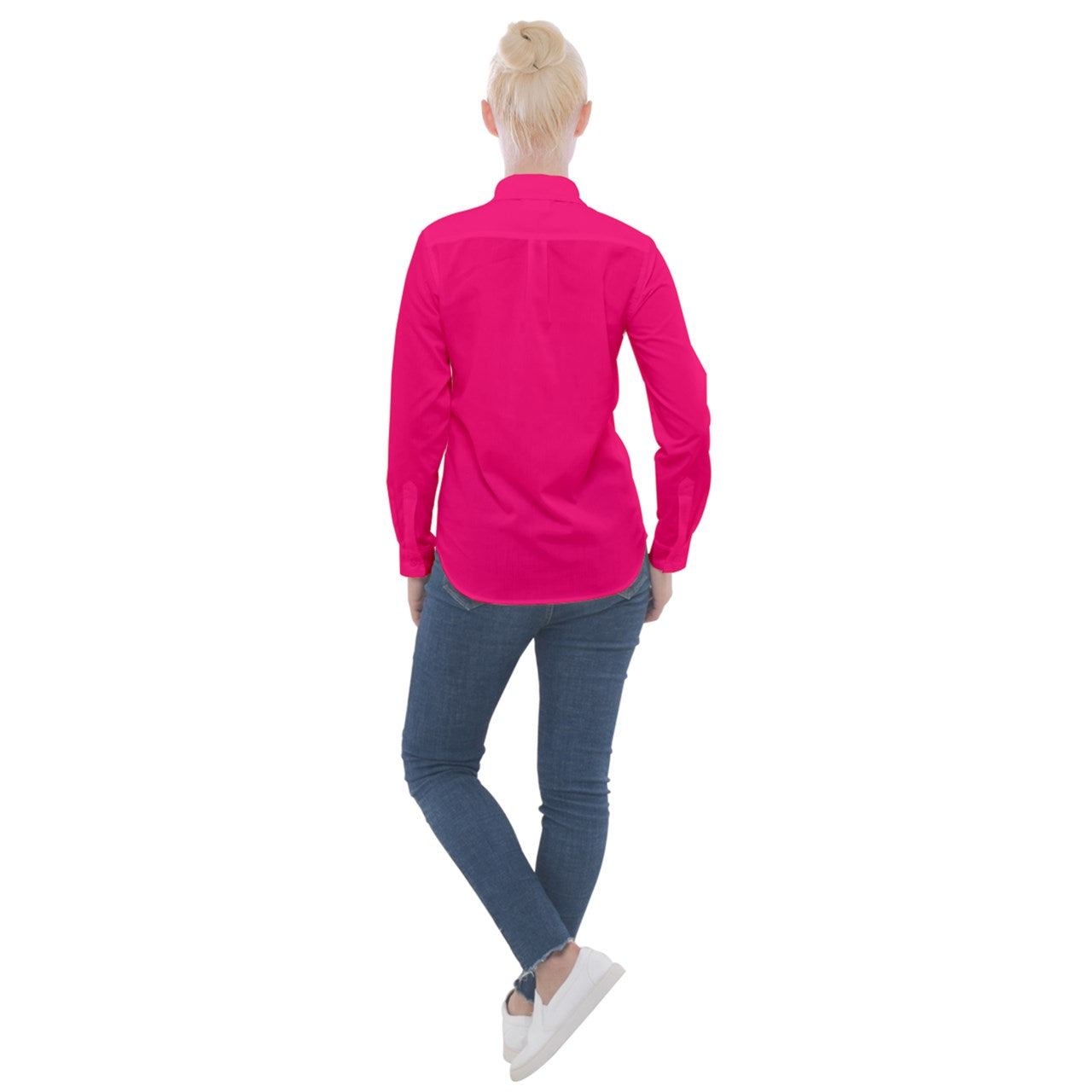 reggies green rocket ship Long Sleeve Pocket Shirt