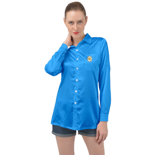 FJ's Satin Sleuthing Shirt