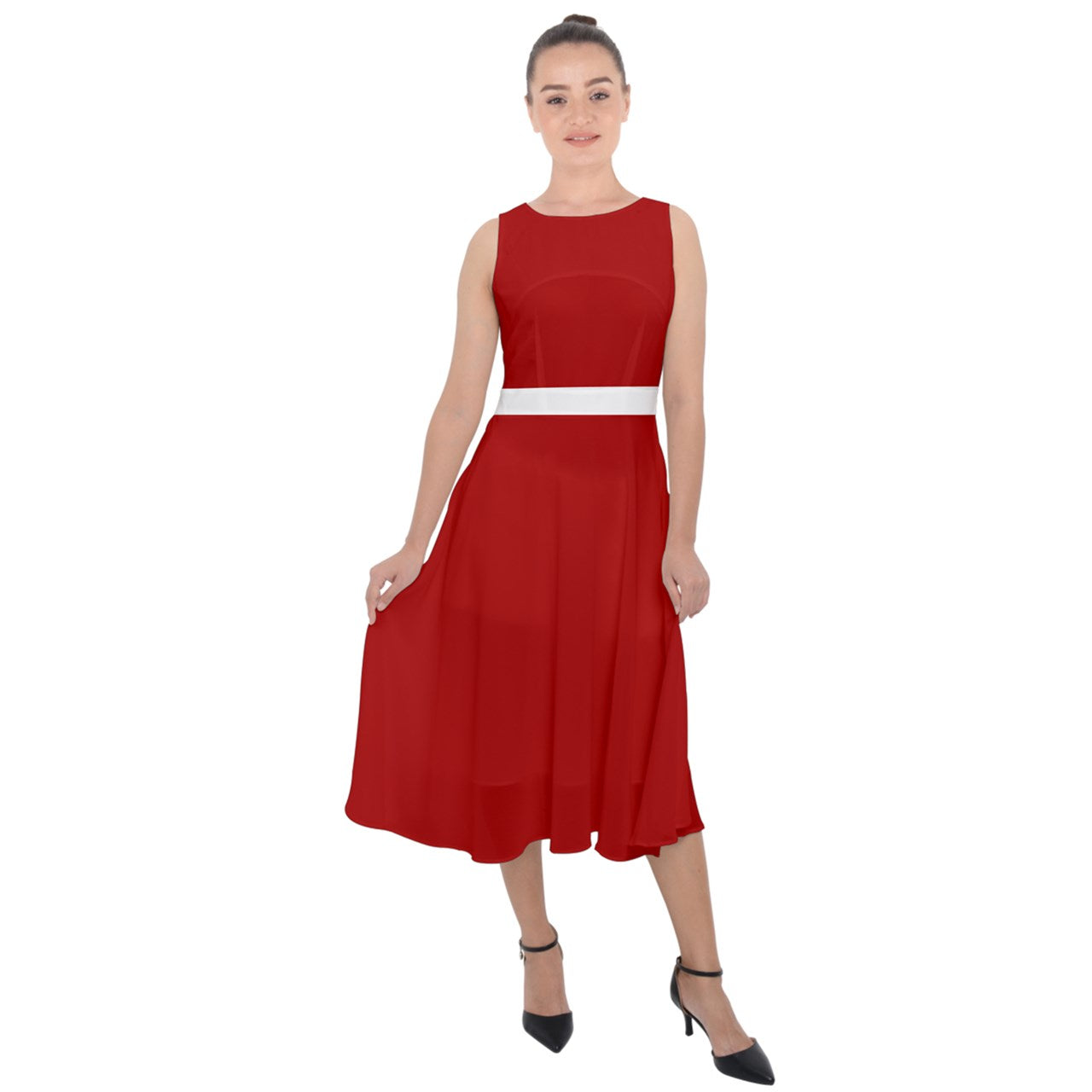 Mx.C's White Strapped Workshop Dress