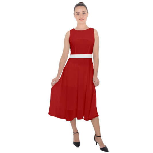 Mx.C's White Strapped Workshop Dress