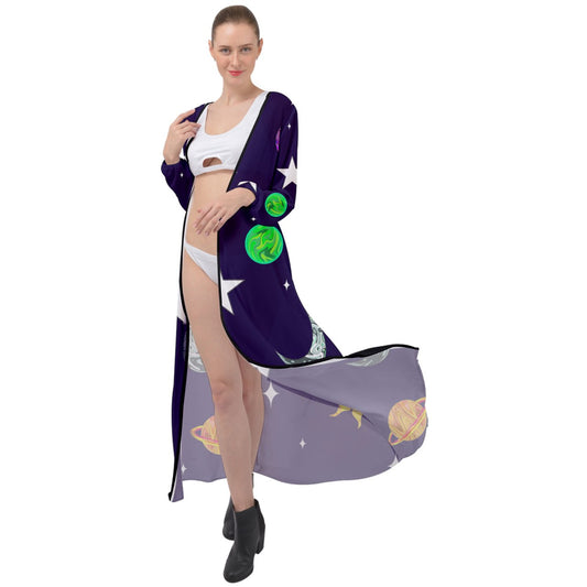Sapphic Science Teachers Lost In Space - Beach Robe