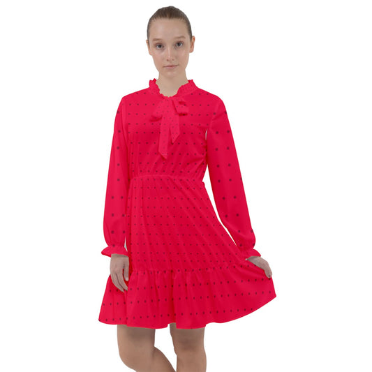 Strawberries Red Dress