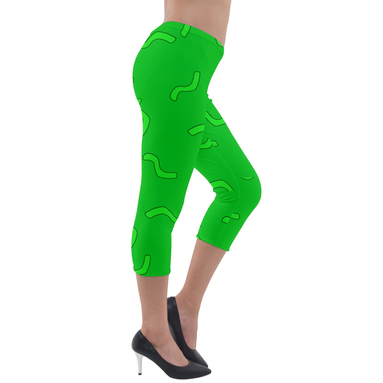 Charlie Fishe's Velour Capri Leggings