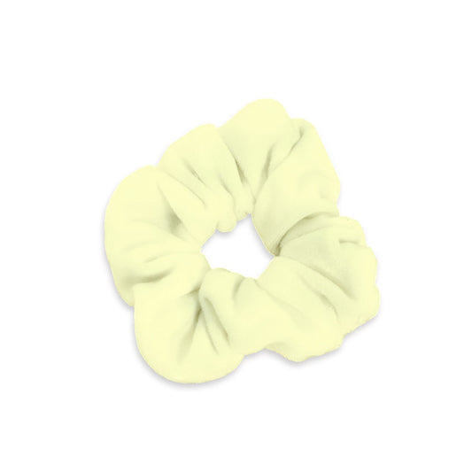 Icee Yellow Velvet Scrunchie