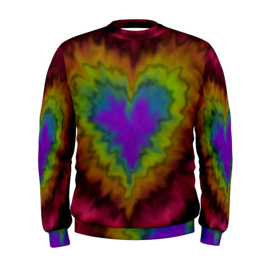 Kelly's Tie Dye Heart Sweatshirt