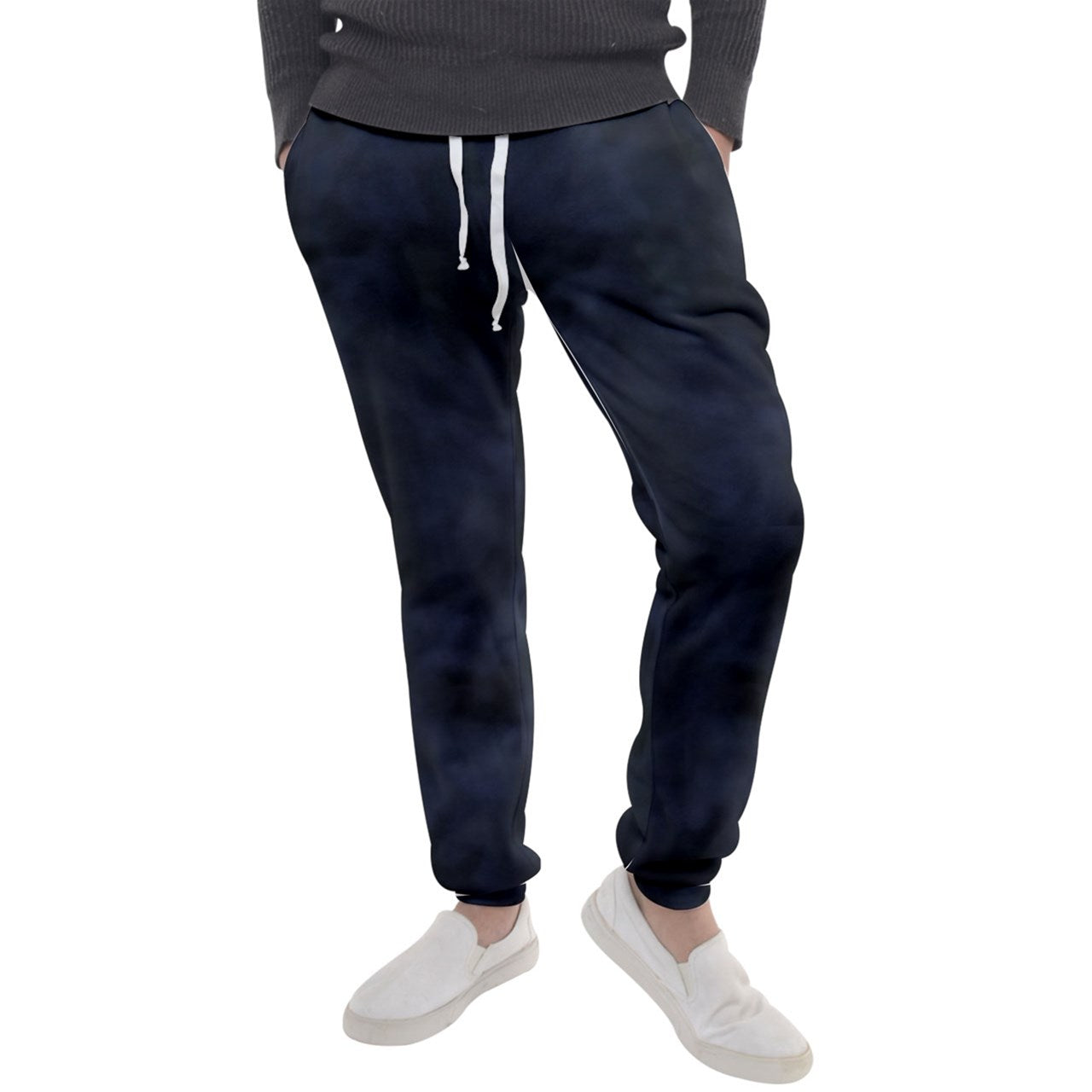 Smokey Blue Tie Dye Jogger Sweatpants