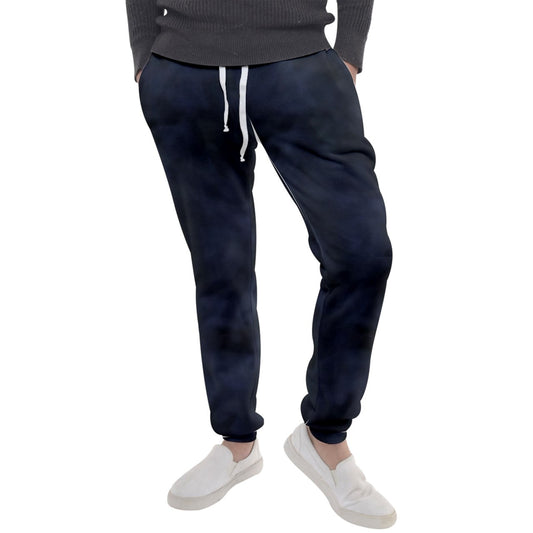 Smokey Blue Tie Dye Jogger Sweatpants