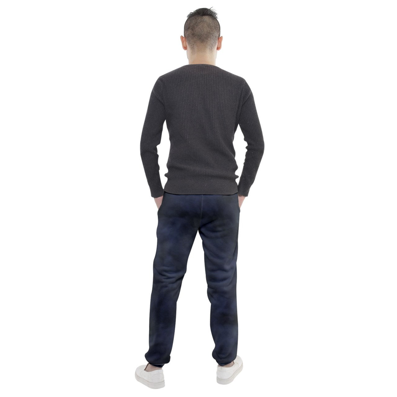 Smokey Blue Tie Dye Jogger Sweatpants