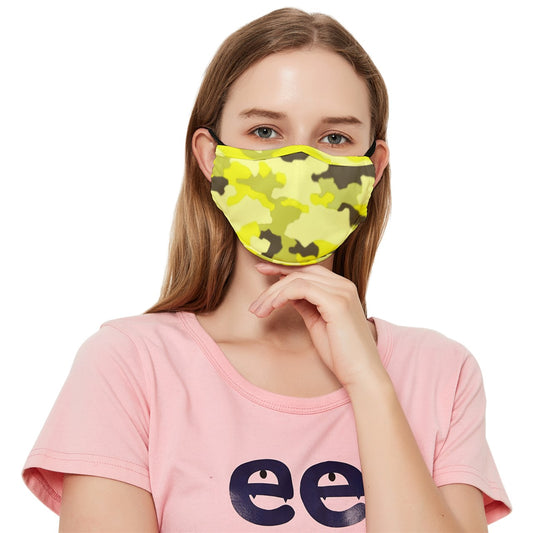 y2k Soldier Eastern Fitted Cloth Face Mask (Adult)