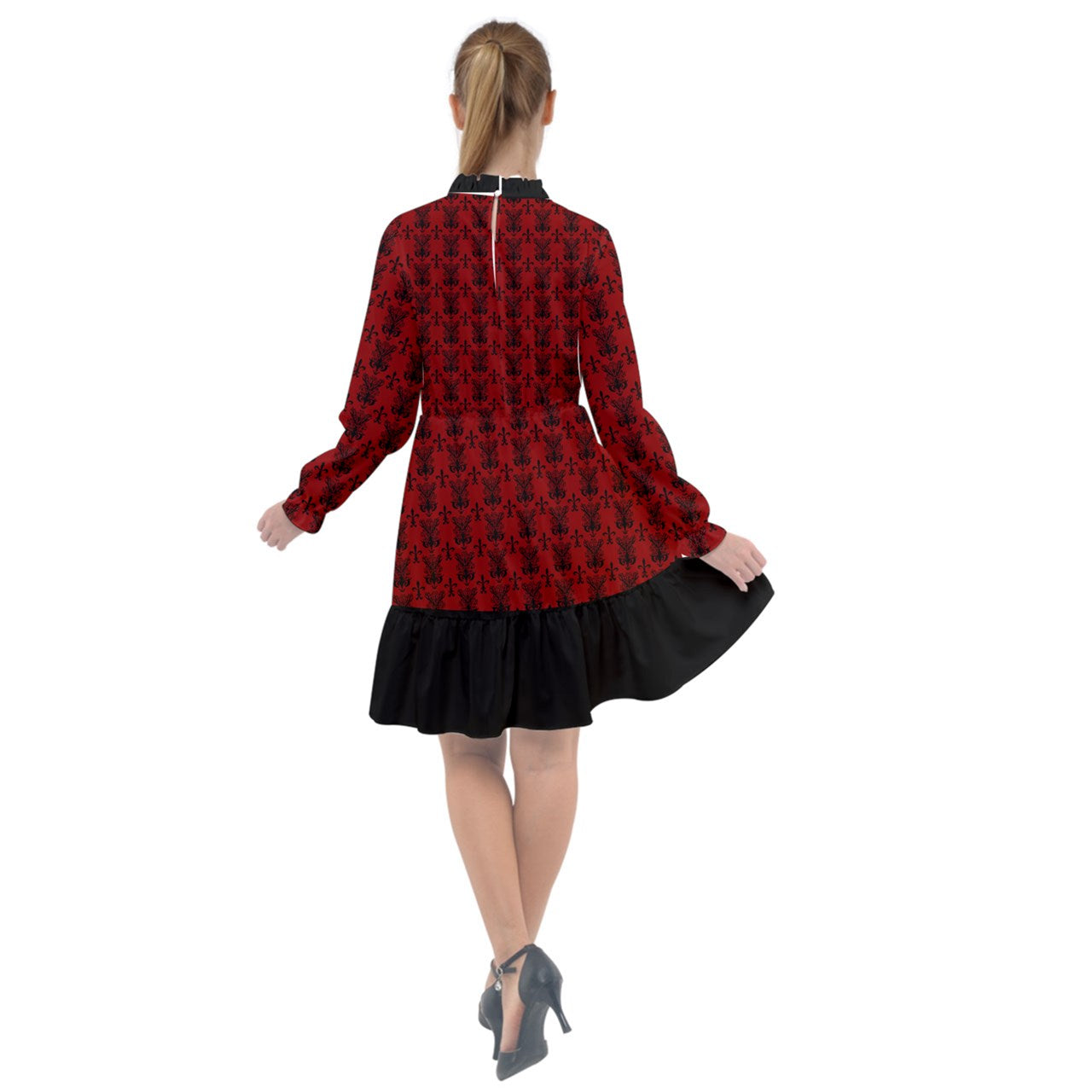 Vampweed All Frills Chiffon Dress