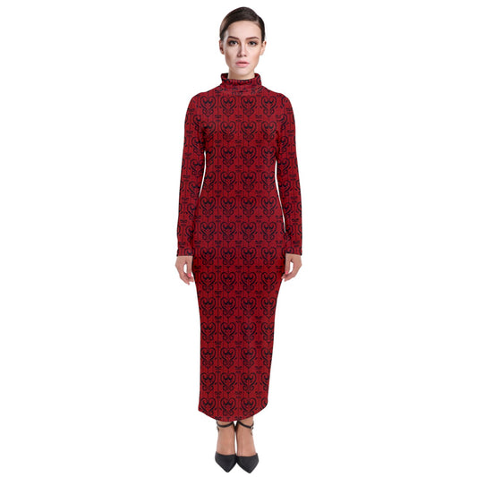 Lovelilly Turtleneck Maxi Dress