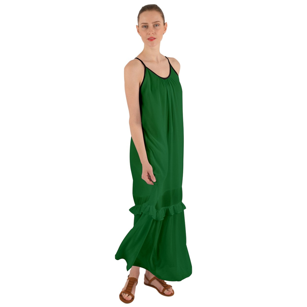 Ivy Cami Maxi Ruffle Chiffon Underdress