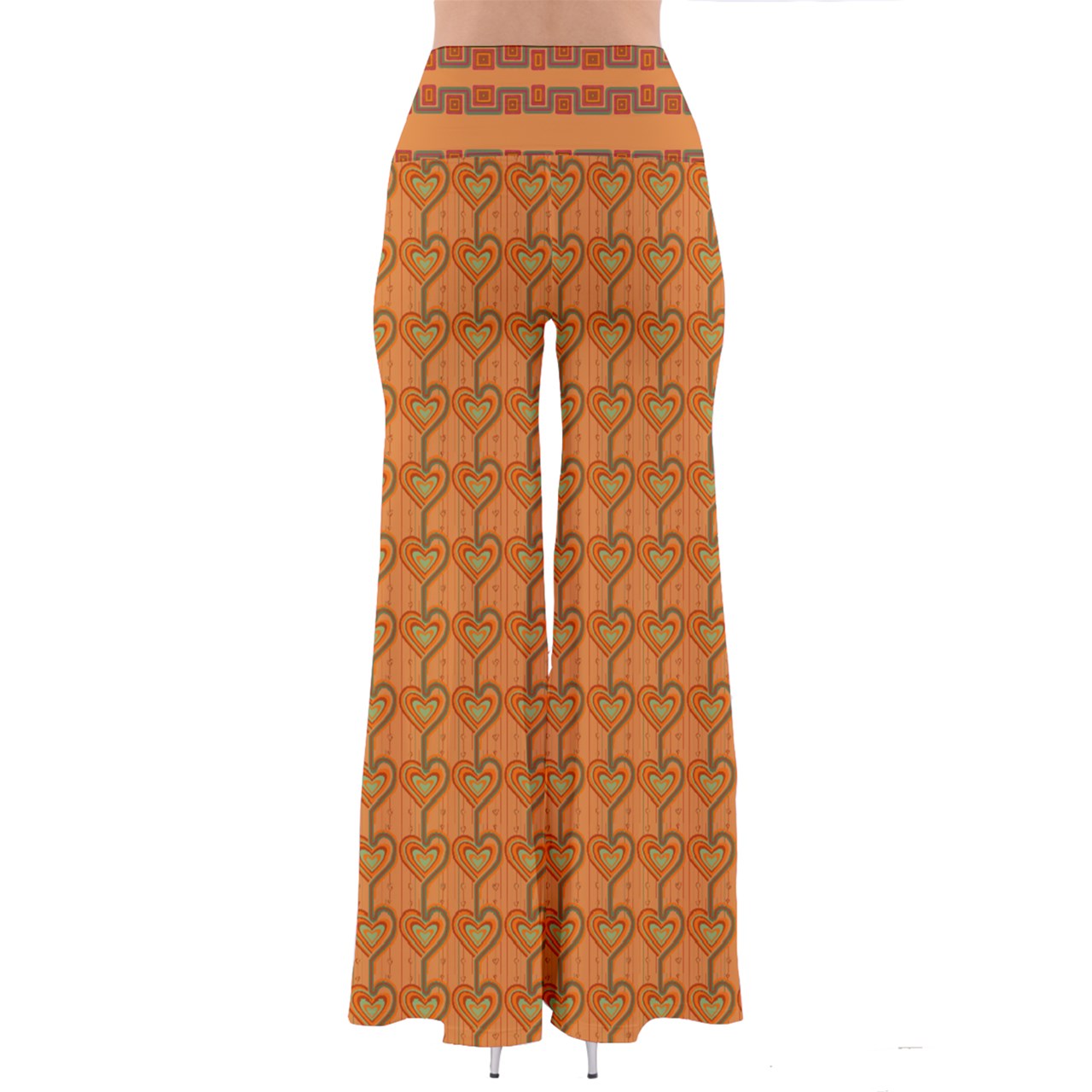 So Heart Deco So Vintage Palazzo Pants