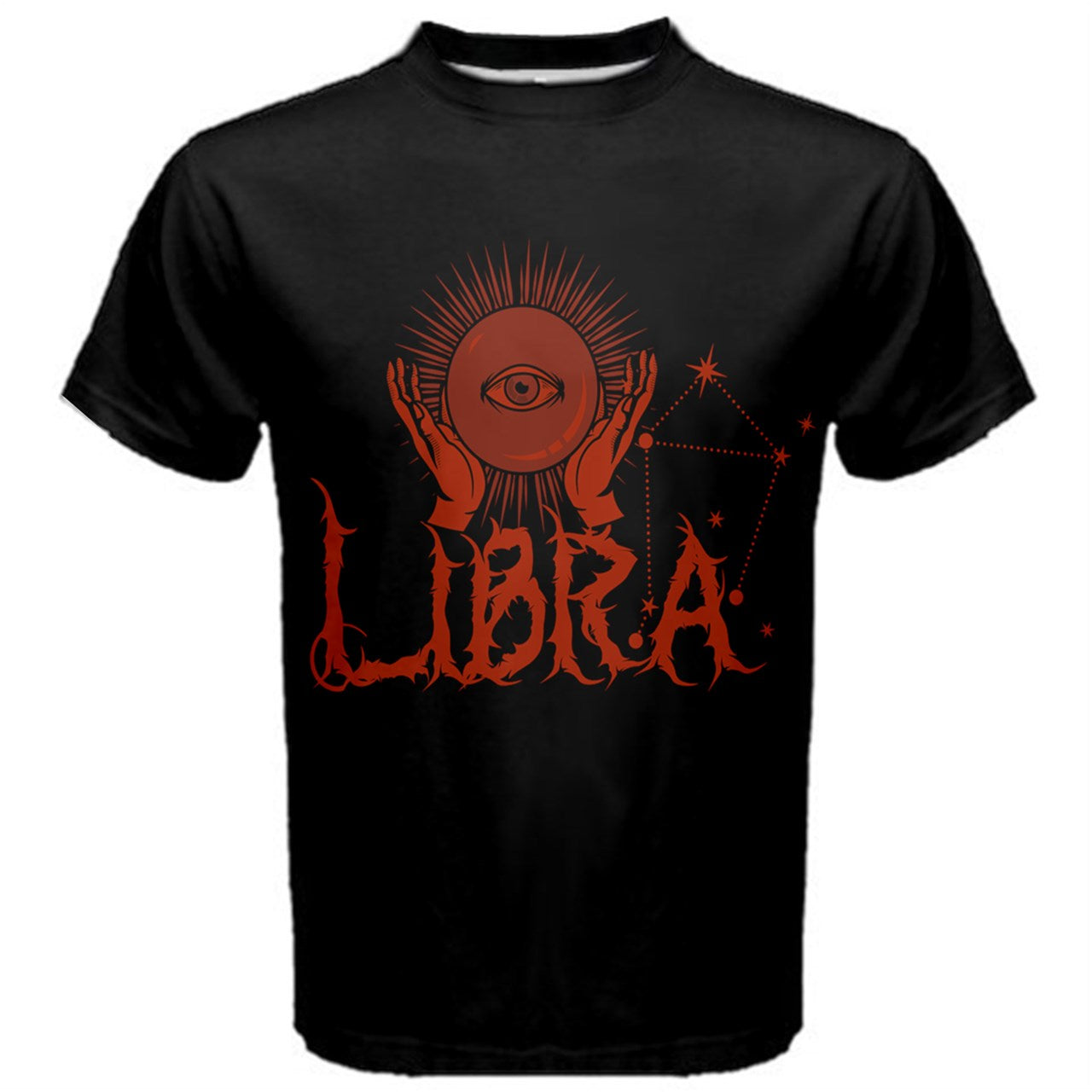 Libra Metal Zodiac Cotton Tee