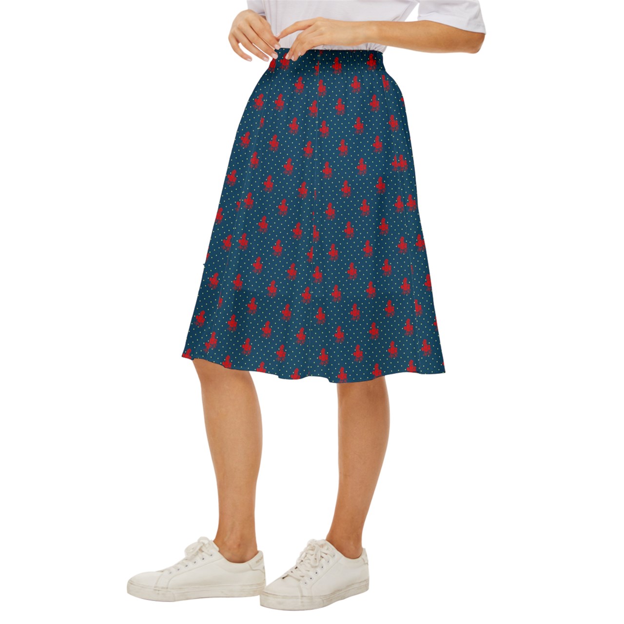 Twilight Rose Classic Short Skirt