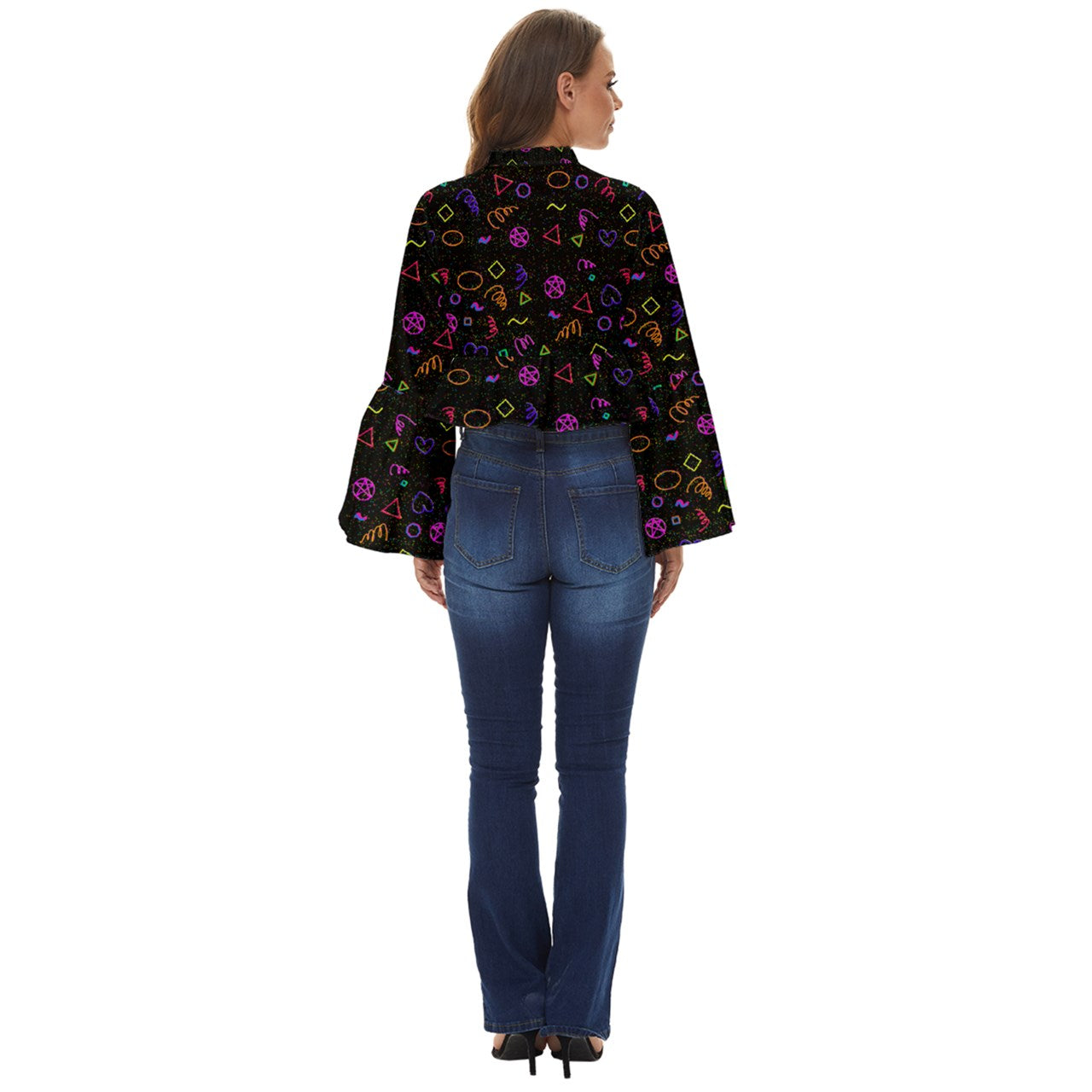 Teawitch Memphis 3 Boho Long Bell Sleeve Top