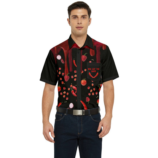 Hot Sauce drip Pocket Shirt