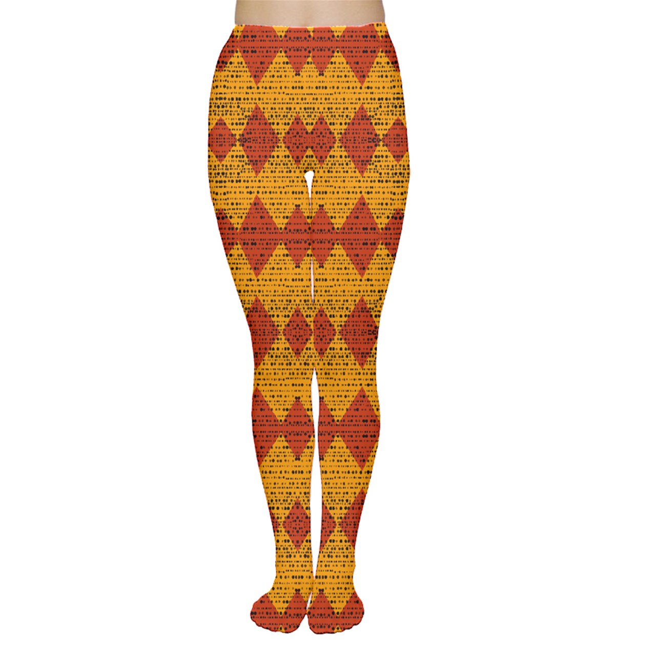 Red Kight Spots Tights