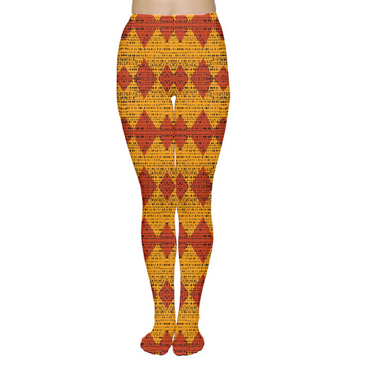 Red Kight Spots Tights