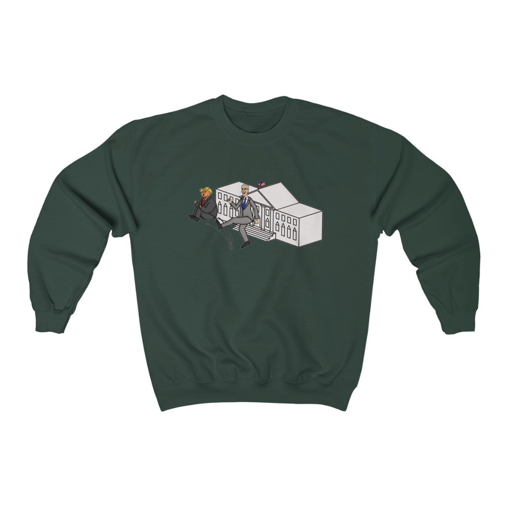 kick trump out this house Crewneck Sweatshirt
