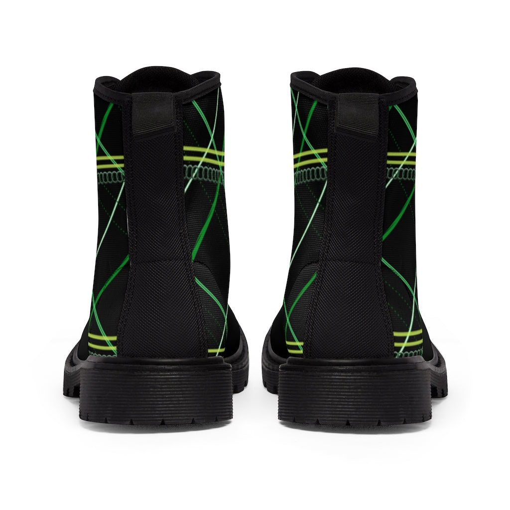 Slyther Skin Small Sized Canvas Boots