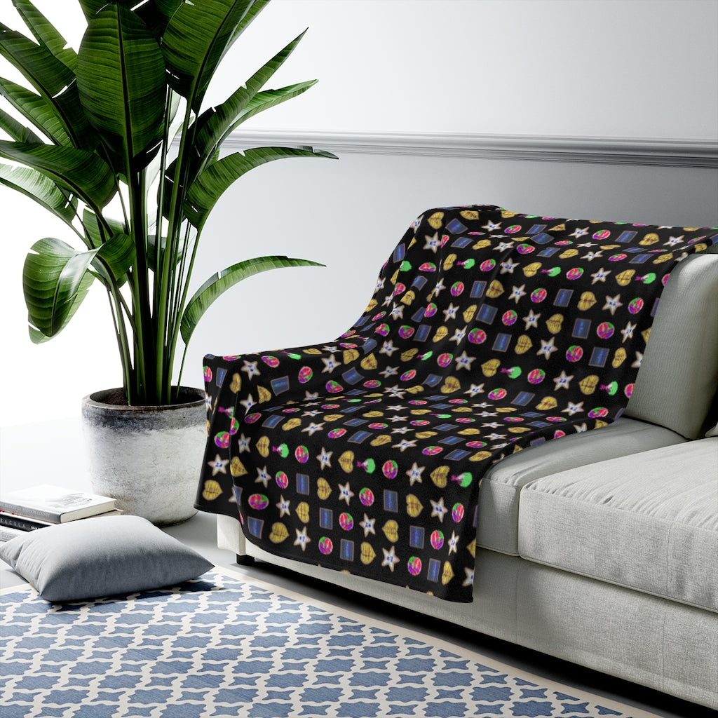 alice's cookies Velveteen Plush Blanket