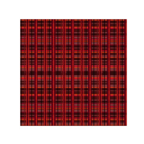 red academia Small Satin Scarf