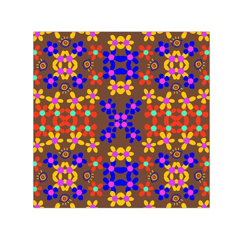crayon flower Small Satin Scarf