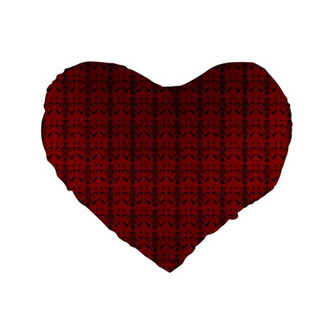 Vamplilly Standard 16" Premium Flano Heart Shape Cushion