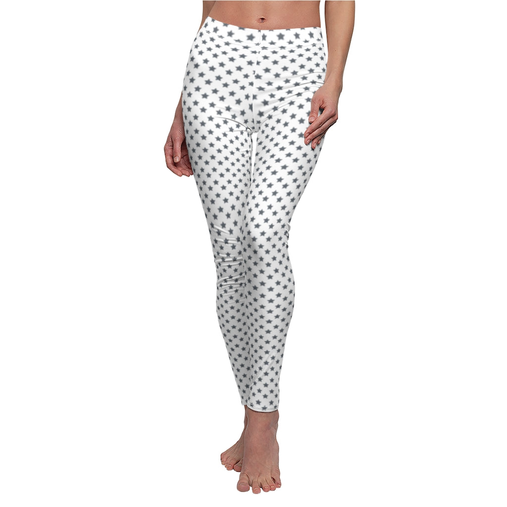 grey stars Casual Leggings