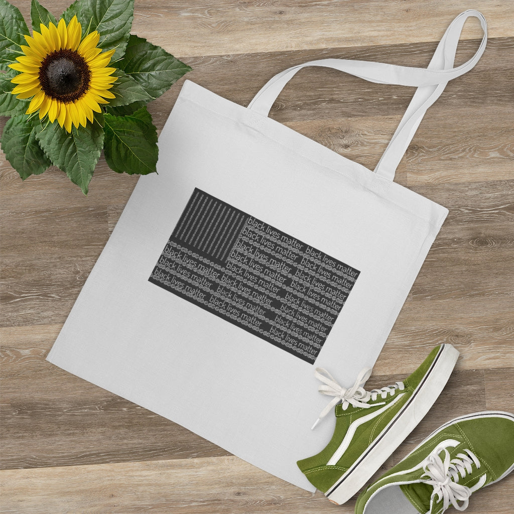 BLM Flag Tote Bag