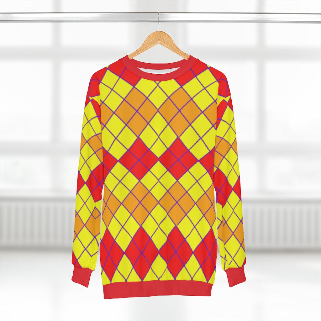 Ketchup And Mustard Argyle Sweatshirt