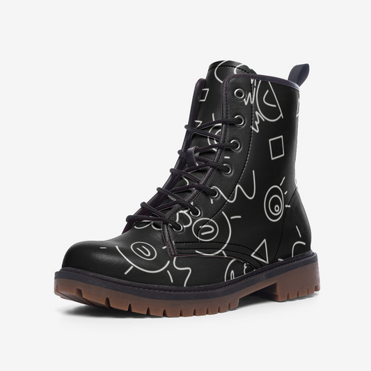Squigle Face Leather Lightweight boots MT