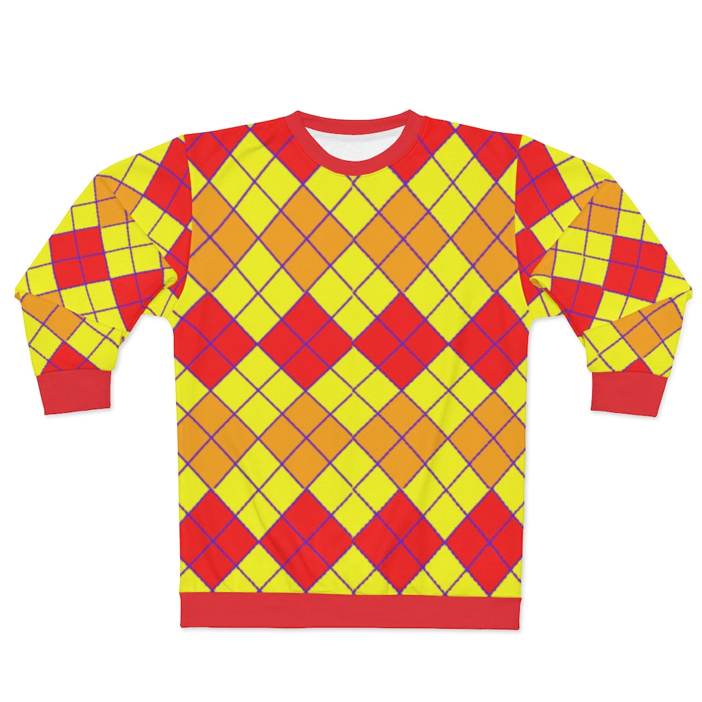 Ketchup And Mustard Argyle Sweatshirt