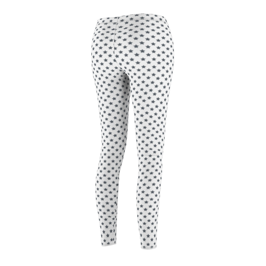 grey stars Casual Leggings