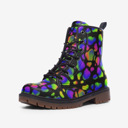 Dark Lava Lamp Leather Lightweight boots MT