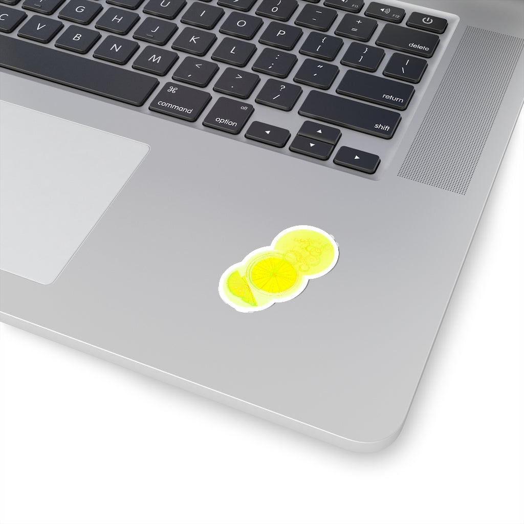 Lemon Haze Lemons Kiss-Cut Stickers