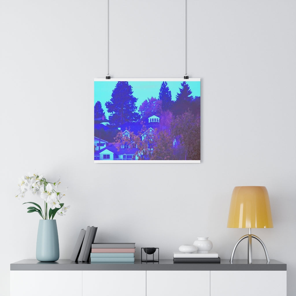 Winter From The East Window Giclée Art Print