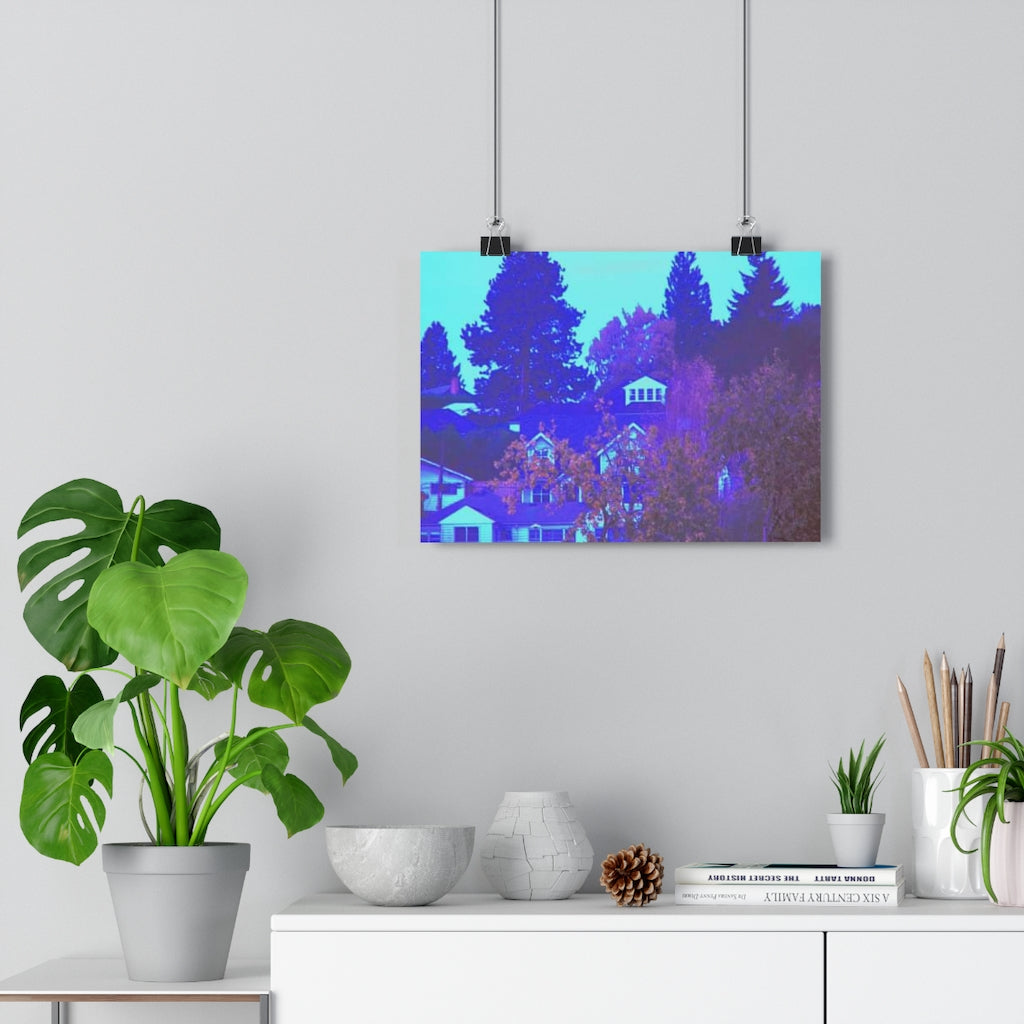 Winter From The East Window Giclée Art Print