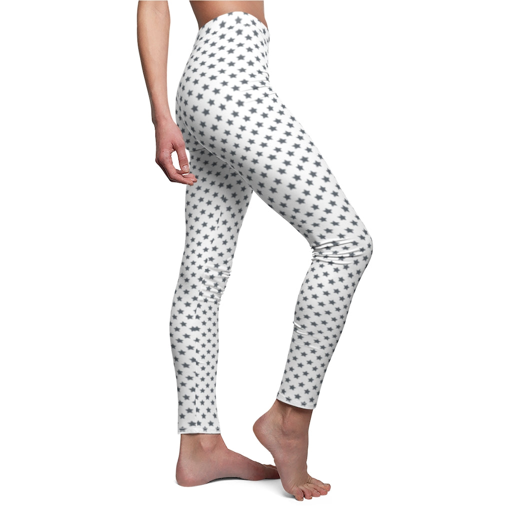 grey stars Casual Leggings