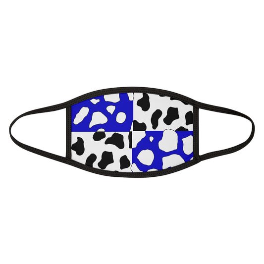 e-boy Blue Cowboi Mixed-Fabric Face Mask