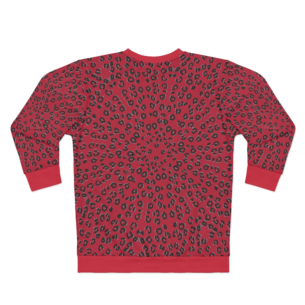 Red Cheetah Sweatshirt