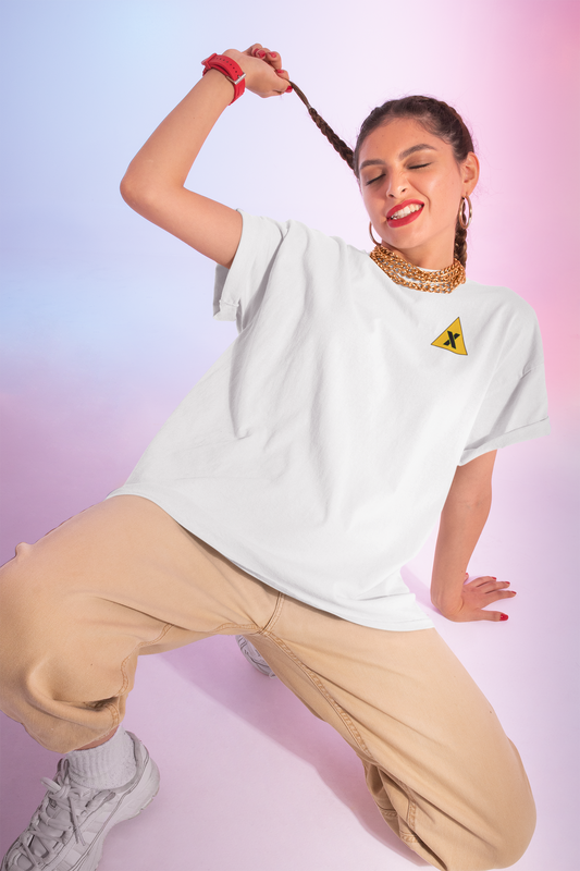 White health risk Cotton Tee